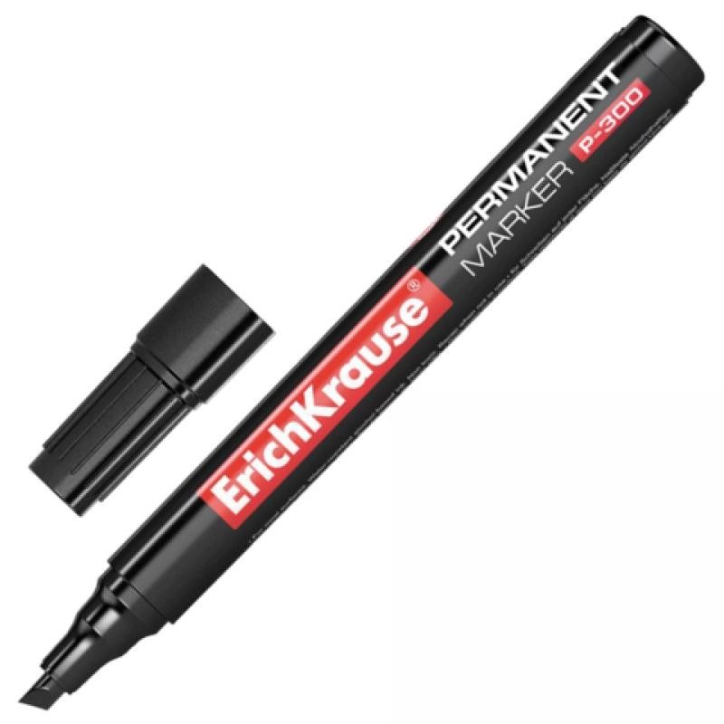 Перманентный маркер «ErichKrause Р-300», черный | Маркеры перманентные | Erich Krause