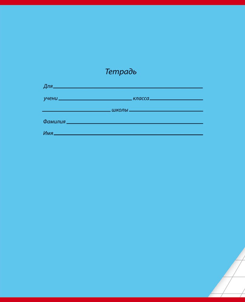 Тетрадь «Классика», 12 листов, косая линия | Проф-Пресс