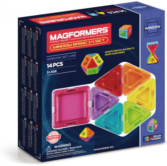 Магнитный конструктор «Window Basic 14 set»