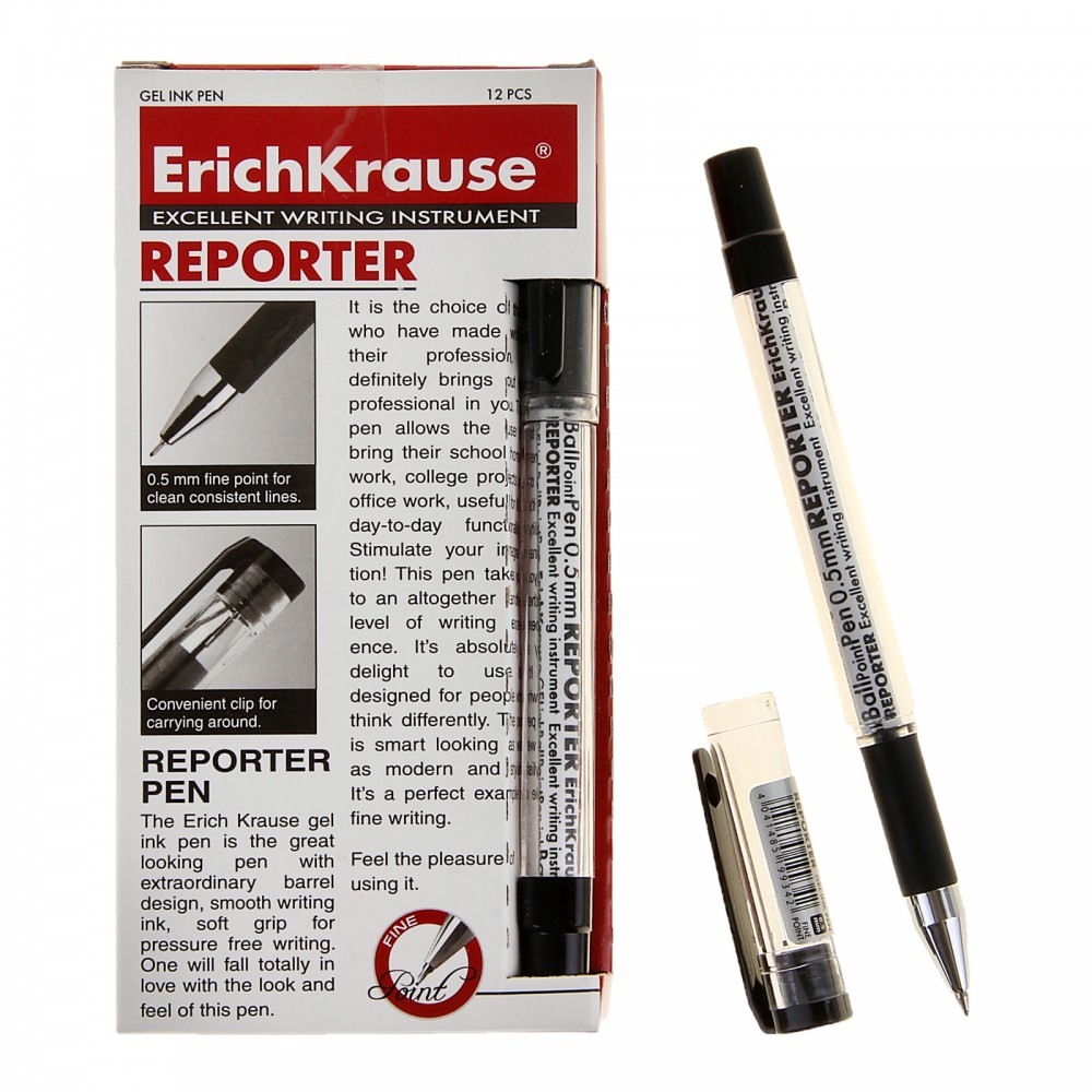 Ручка гелевая «REPORTER» | Erich Krause