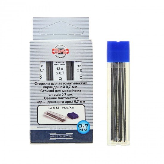 Грифели для механических карандашей B, 12 штук