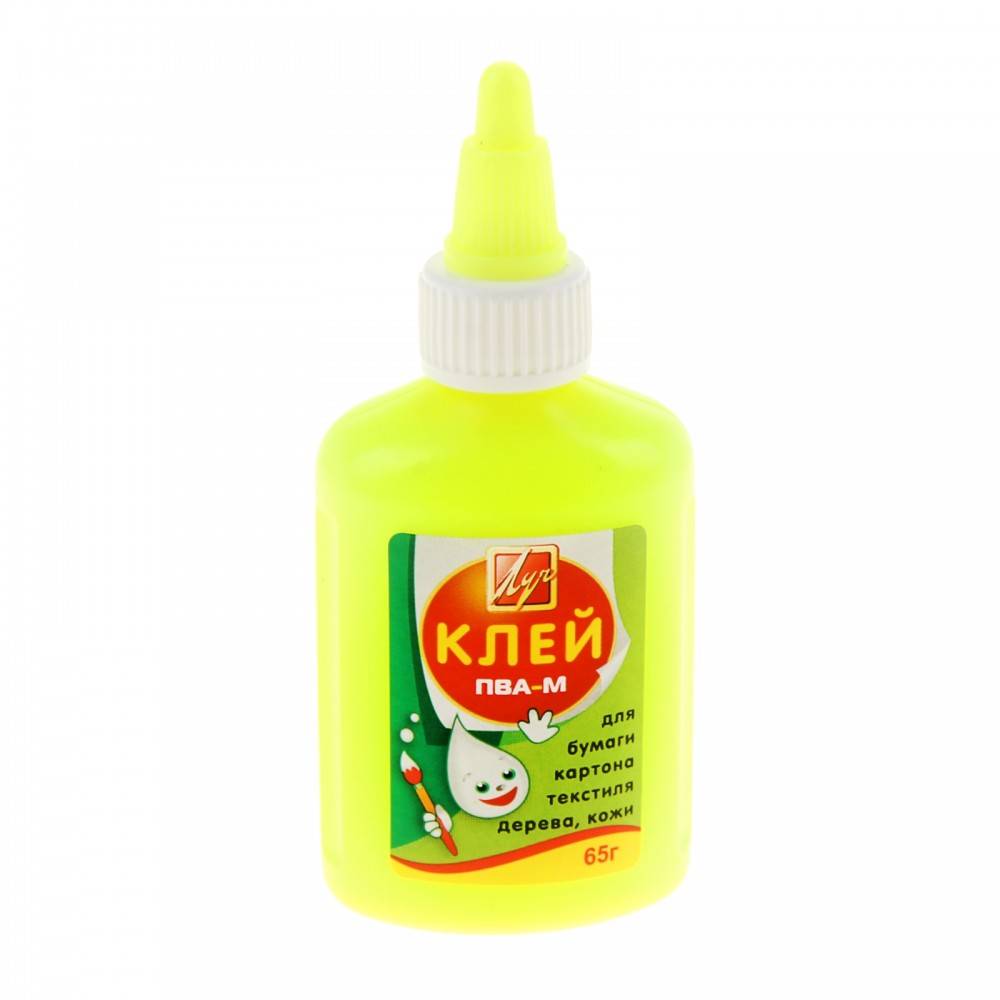 Клей ПВА-М «Желтый флакон», 65 грамм | Луч