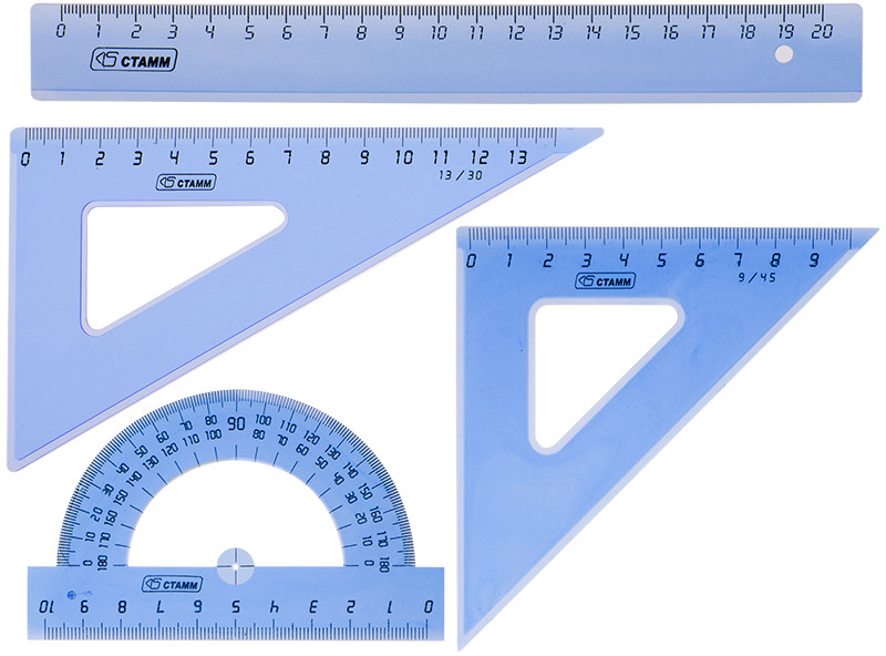 Набор чертежный (средний) | Стамм