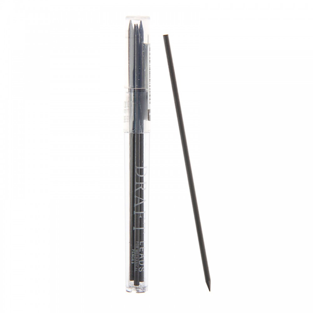 Набор грифелей для механических карандашей «DRAFT», 2 мм, 5 шт. | Erich Krause