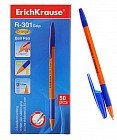 Ручка шариковая «R-301 GRIP ORANGE», стержень синий