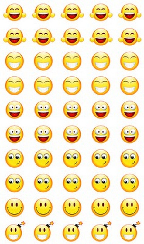 Наклейки для поощрения «Смайлики»