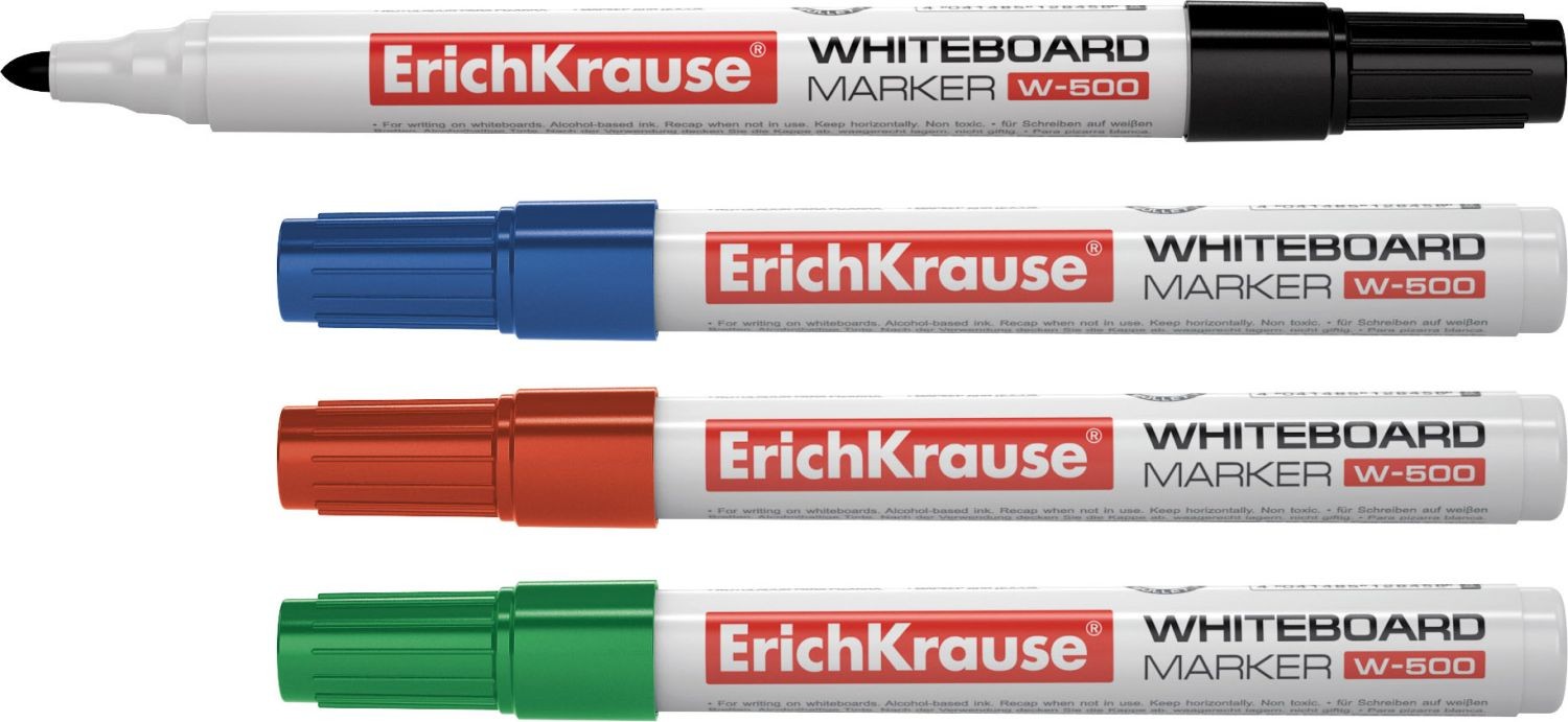 Маркер для досок «W-500», цвет красный | Erich Krause