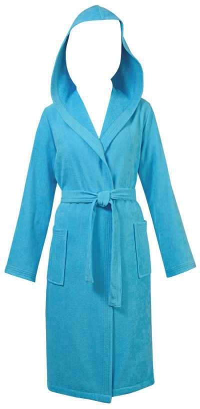 Халат женский махровый гладкокрашеный "Da bagno" (цвет светло-голубой) | Da bagno | ДМ Текстиль