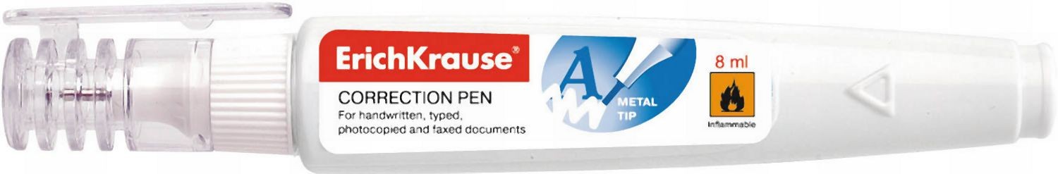 Ручка-корректор Erich Krause, 8 мл | Корректоры | Erich Krause