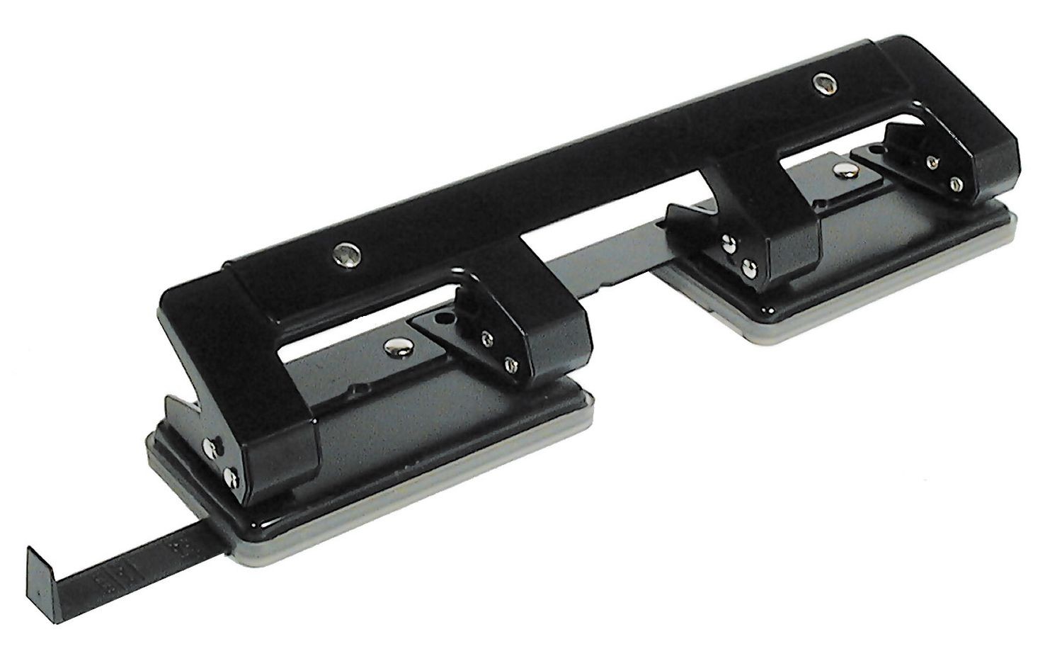 Дырокол «Erich Krause», на 4 отверстия, черный | Дыроколы мощные, специальные | Erich Krause