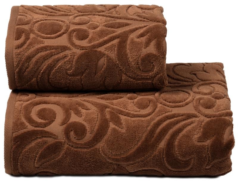 Полотенце махровое гладкокрашеное с эффектом велюра | Costanza | ДМ Текстиль