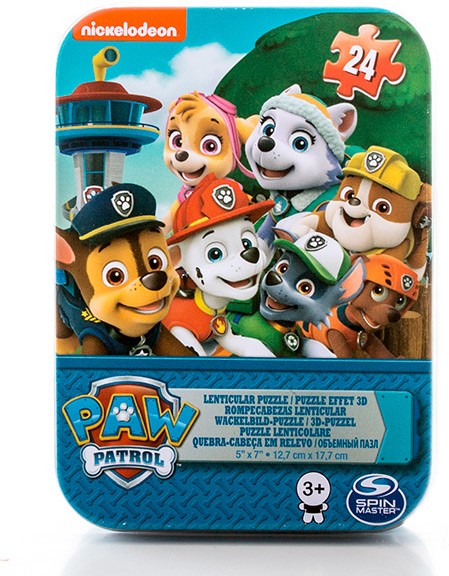 Голографический пазл «Щенячий Патруль», 24 элемента | Paw Patrol | Spin Master