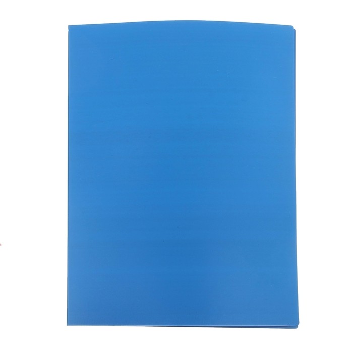 Папка с 20 прозрачными вкладышами А4 «OfficeSpace», 500мкм, синий | OfficeSpace