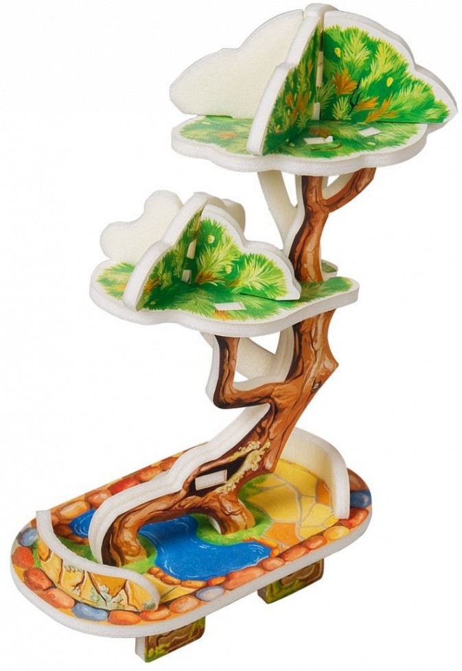 Объемный пазл «Бонсай» | Умная бумага