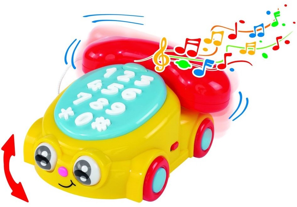 Телефон развивающий (звук, свет, вибрация) | ABC | Simba