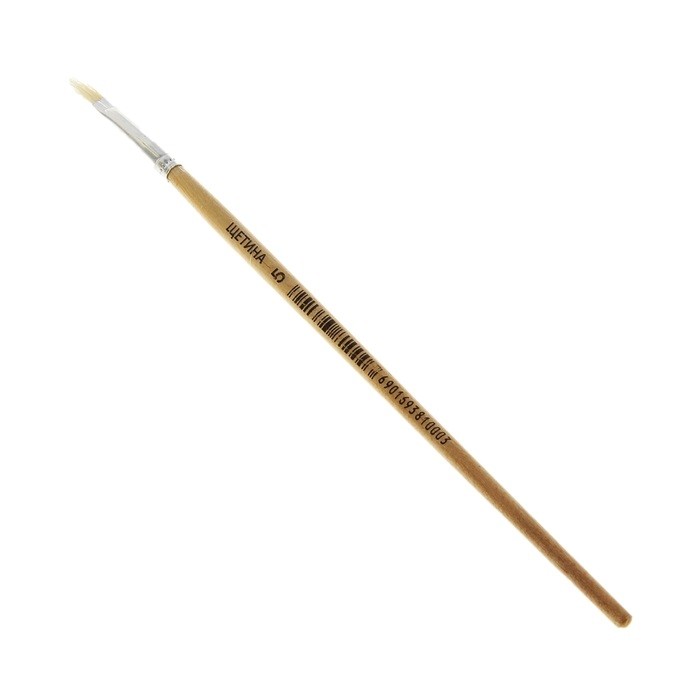 Кисть плоская №5