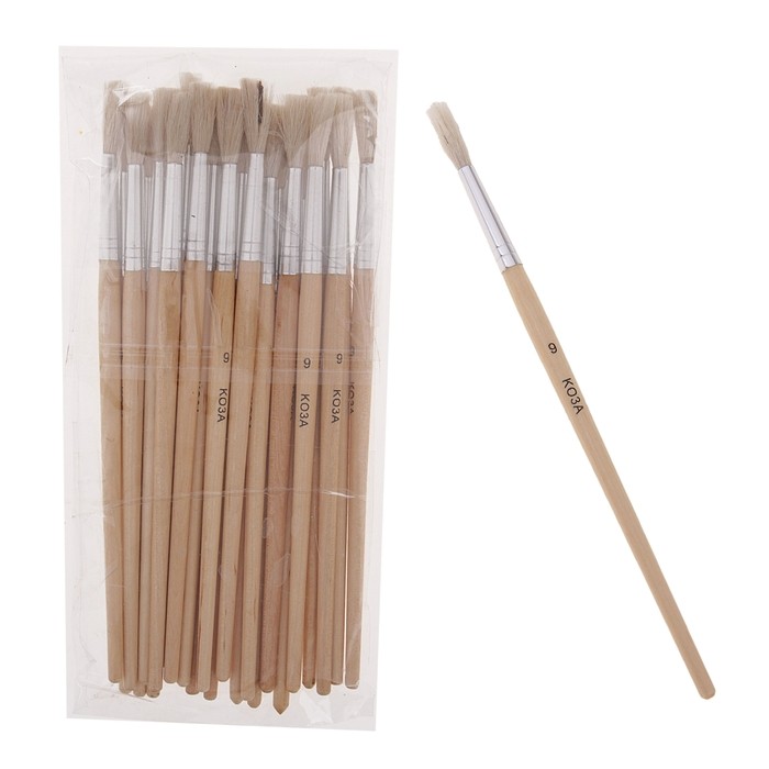 Кисть круглая №9