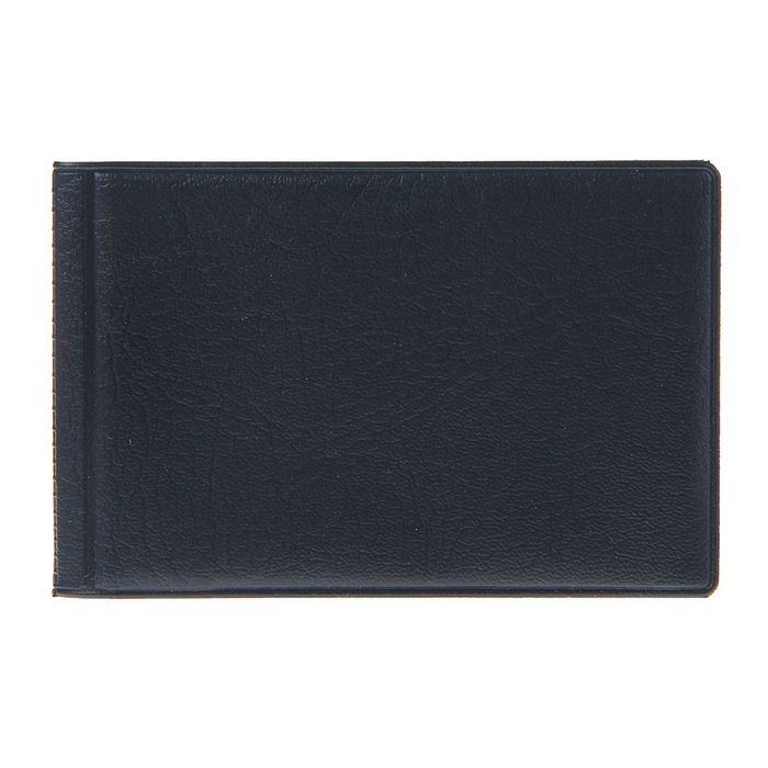 Визитница на 40 карт, 1 карта на 1 листе, чёрный