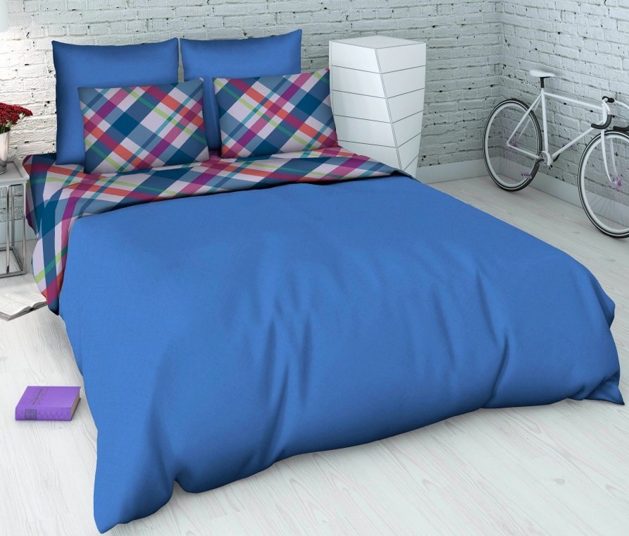 Комплект постельного белья «Успешный бизнес» (арт. 5345/2, семейный, бязь, 2 наволочки 70х70) | Дизайн сезона | ТДЛ Текстиль