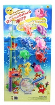 Рыбалка пластиковая «Подводный мир» | Рыжий кот