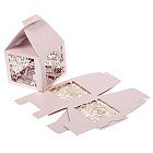 Коробка складная бонбоньерка «Резные цветы»