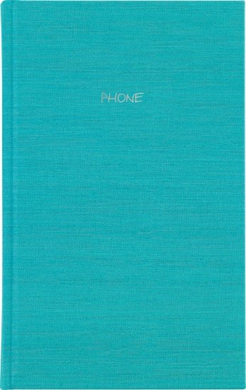 Телефонно-адресная книга «Kashmir», 130x210 мм, бирюзовый