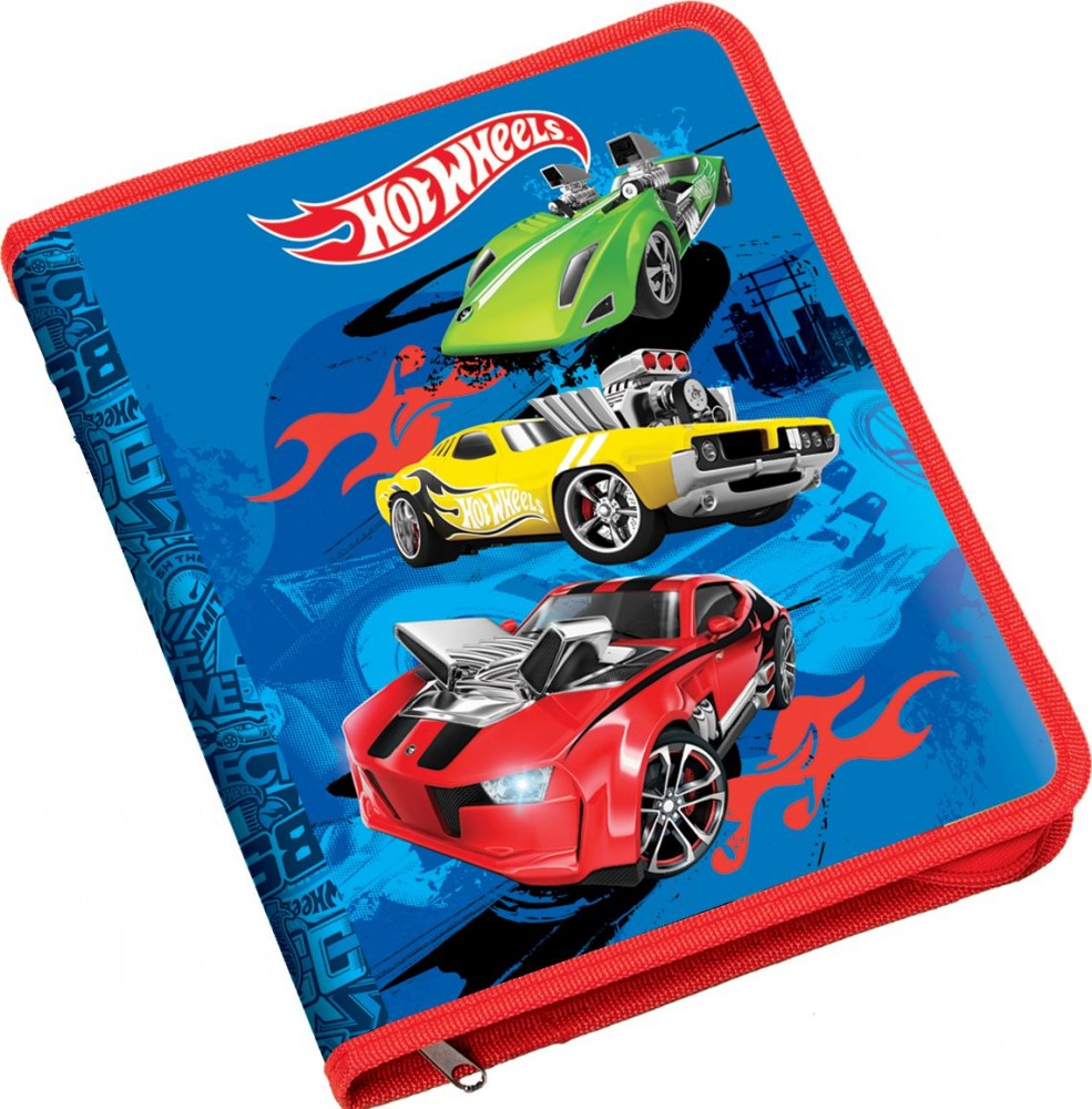 Папка для тетрадей на молнии В5 «Hot Wheels Super Car» | Hot Wheels | Erich Krause