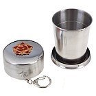 Стакан складной «Звезда СССР», 3 кольца с карабином