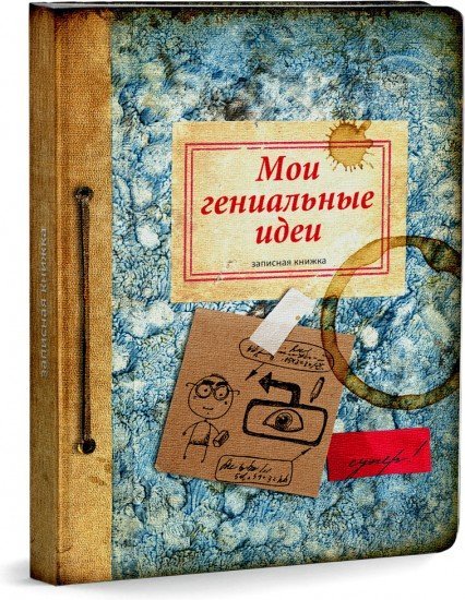 Записная книжка «Мои гениальные идеи», 80 листов