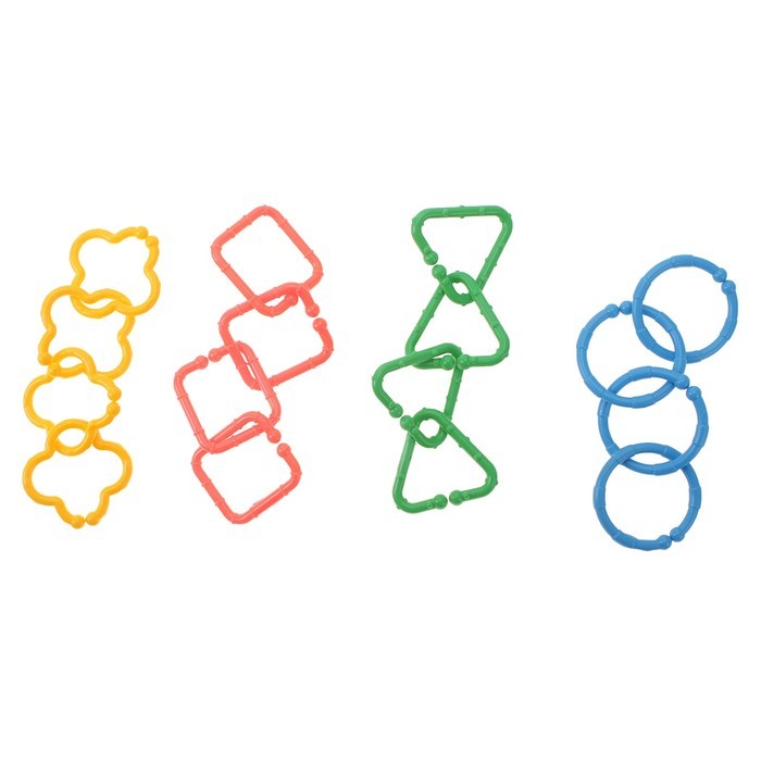 Веселая цепочка, 16 элементов | Пластмастер