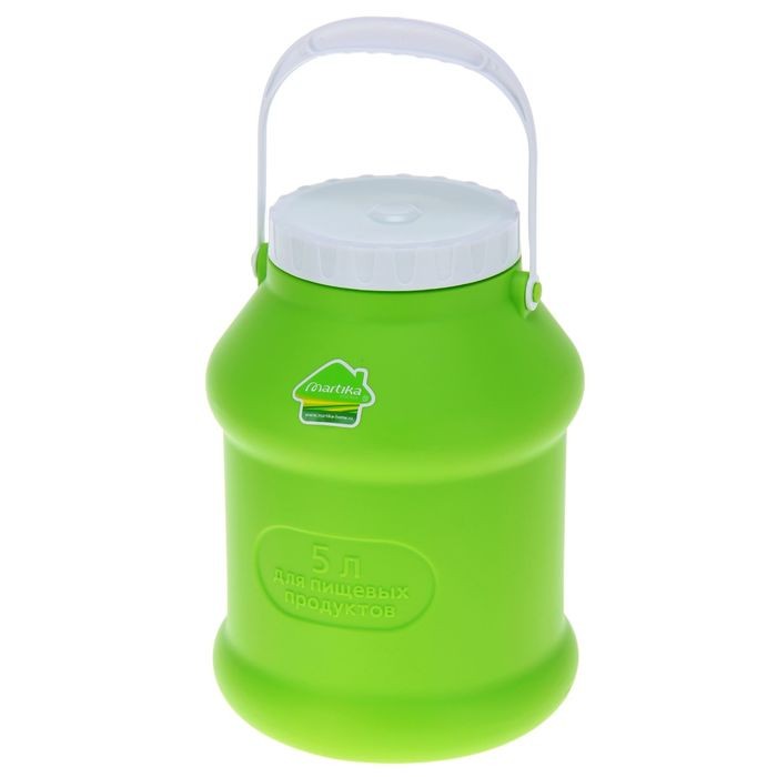 Бидон «Просперо», 5 литров, зеленый | Просперо | Martika
