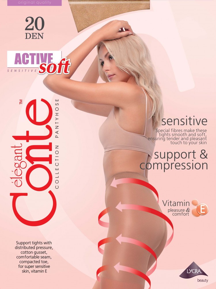 Колготки женские | Active soft | Conte Elegant