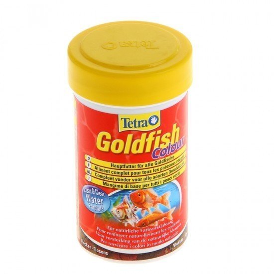 Корм для рыб «Goldfish Colour» хлопья, 100 мл