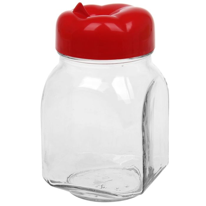 Банка для сыпучих продуктов (700 мл), цвет в ассортименте | Уютные мелочи