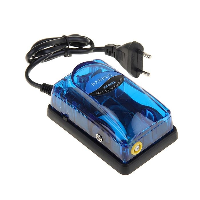 Компрессор воздушный одноканальный Barbus, 1 канал 3,5л/м, 3,5W | Barbus