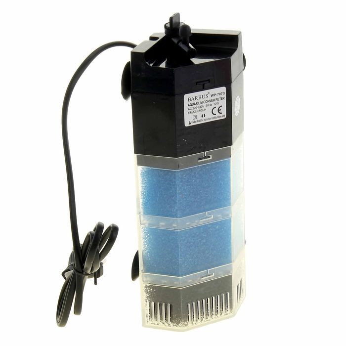 Фильтр внутренний секционный био-фильтр, 650л/ч | Barbus