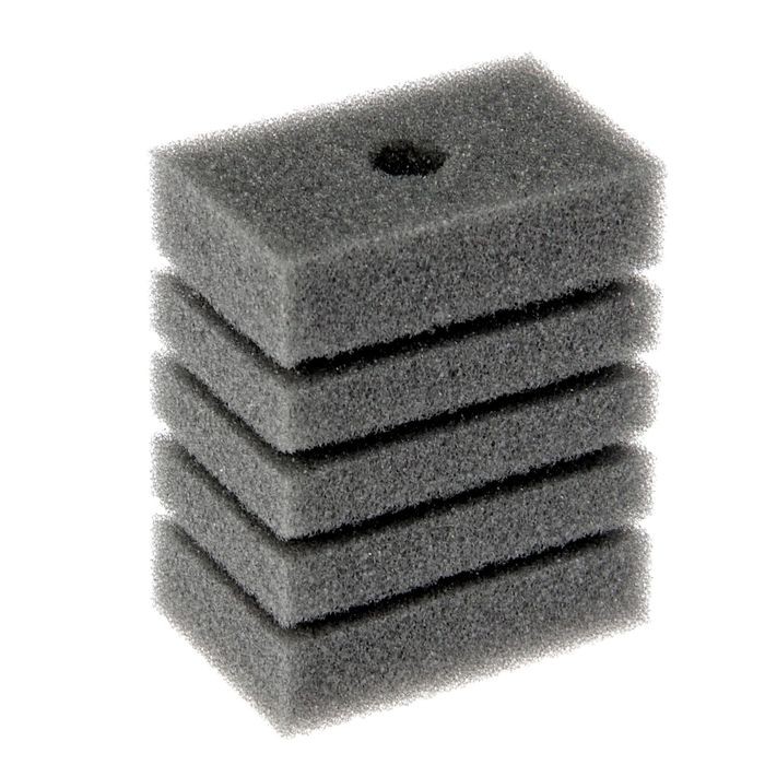 Губка прямоугольная запасная для фильтра турбо №6, 10,4х8х5 см