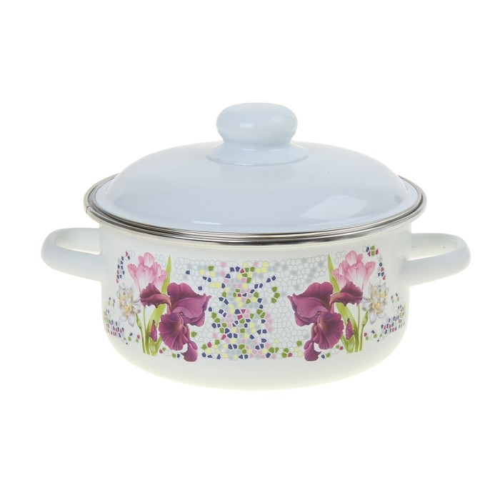 Кастрюля «Мозаика» | Стальэмаль