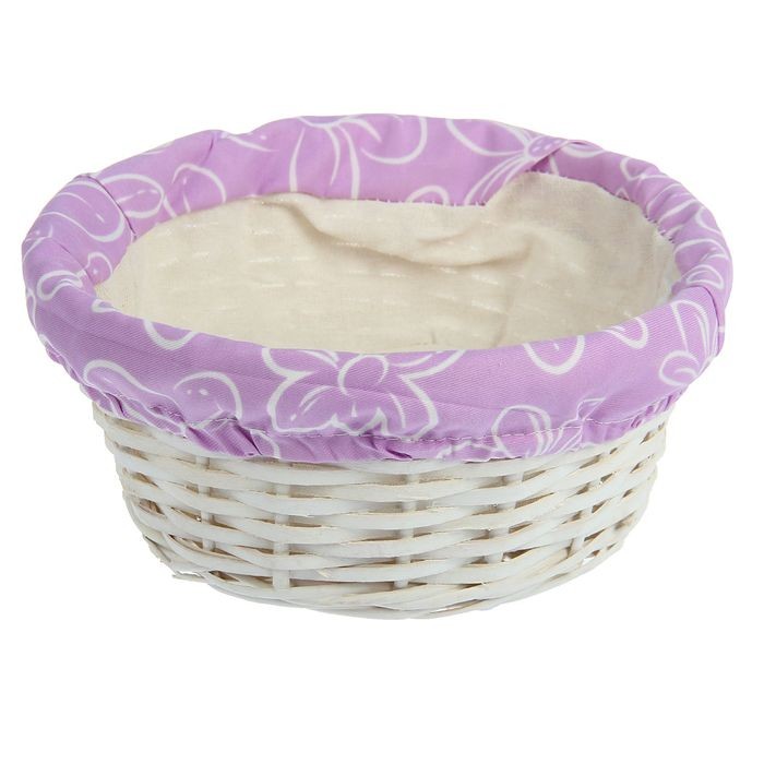 Корзинка для фруктов и хлеба (23х9 см), с салфеткой