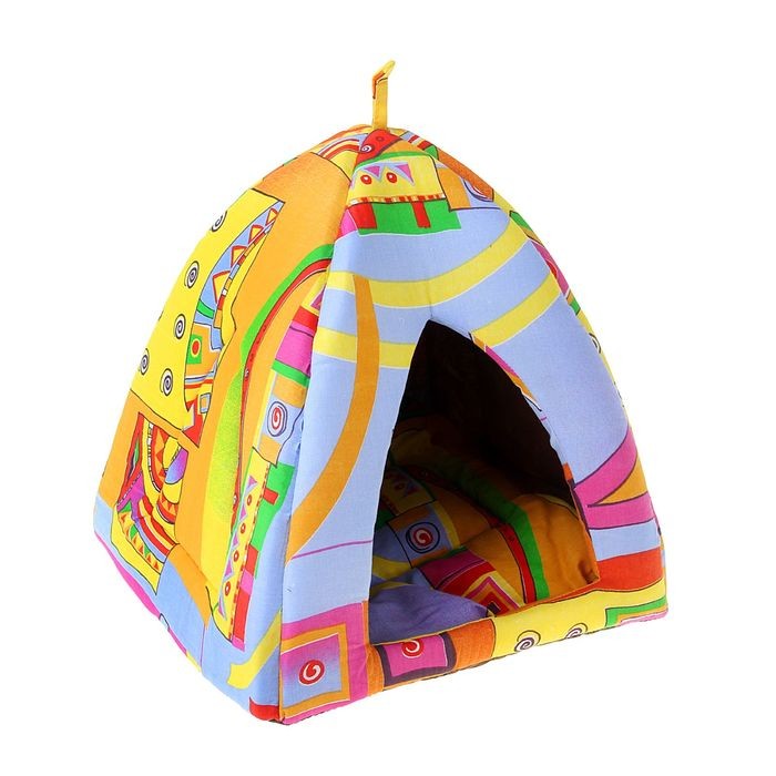 Домик «Вигвам», 35х32х35 см, цвет в ассортименте