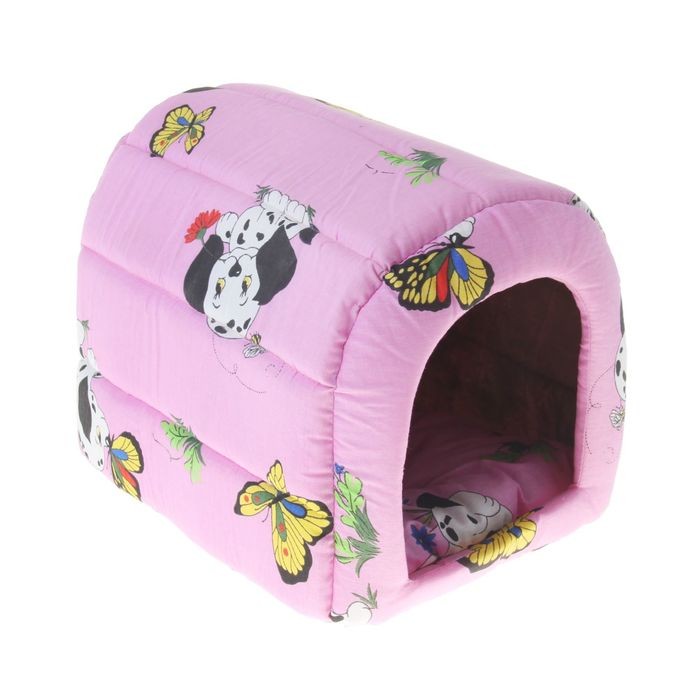 Домик-тоннель, 28х28х35 см, цвет в ассортименте