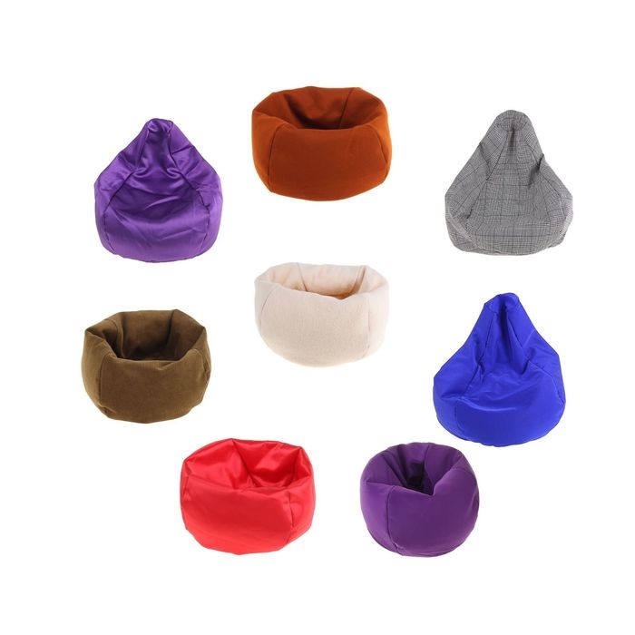 Лежак-антистресс «Капля», 35х35 см, цвет в ассортименте