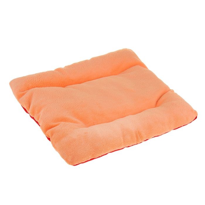 Лежанка меховая «Объемный коврик», 40х40х8 см, цвет в ассортименте