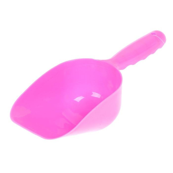 Совок для корма большой, цвет в ассортименте | Пижон