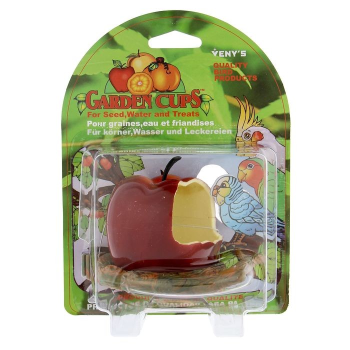 Кормушка для птиц «Яблоко» с жердочкой | Veny's