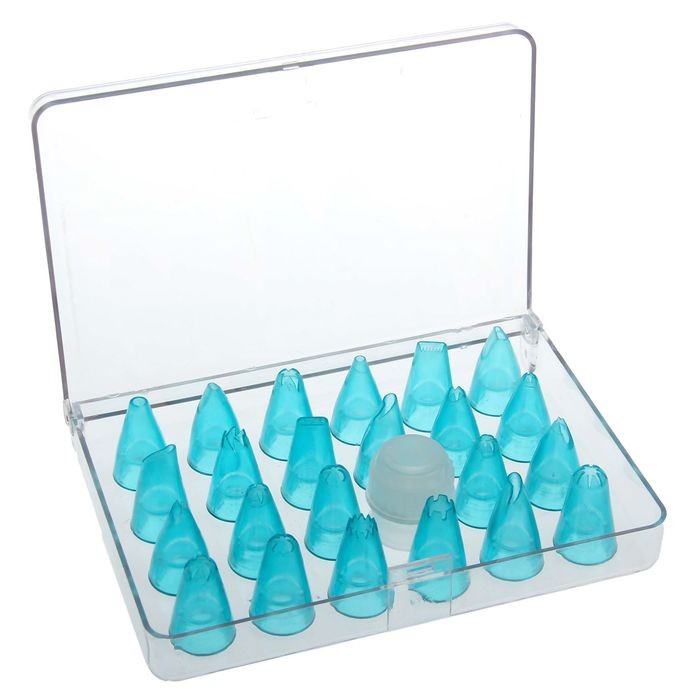 Набор кондитерских насадок «Лёд» 24 шт