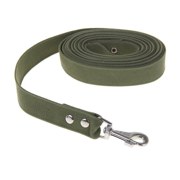 Поводок брезентовый, 3,5 см х 7 м