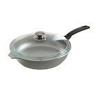 Сковорода с крышкой и съемной ручкой (диаметр 26 см)