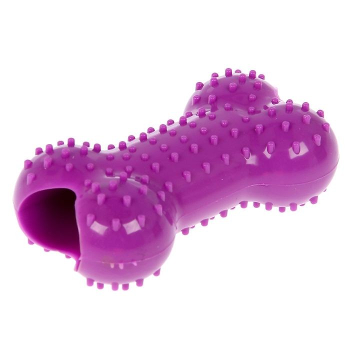 Игрушка жевательная суперпрочная «Кость малая», 8,5 см, цвет в ассортименте | Пижон