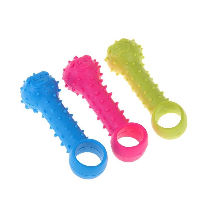 Игрушка-дразнилка резиновая «Поймай меня!», 9,5 см, цвет в ассортименте | Пижон